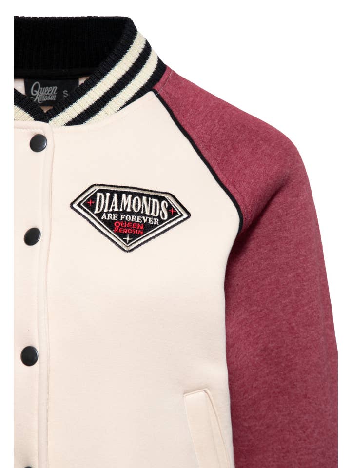 KING KEROSIN - Wholesale Jas - Dames - Diamonds collegejack2