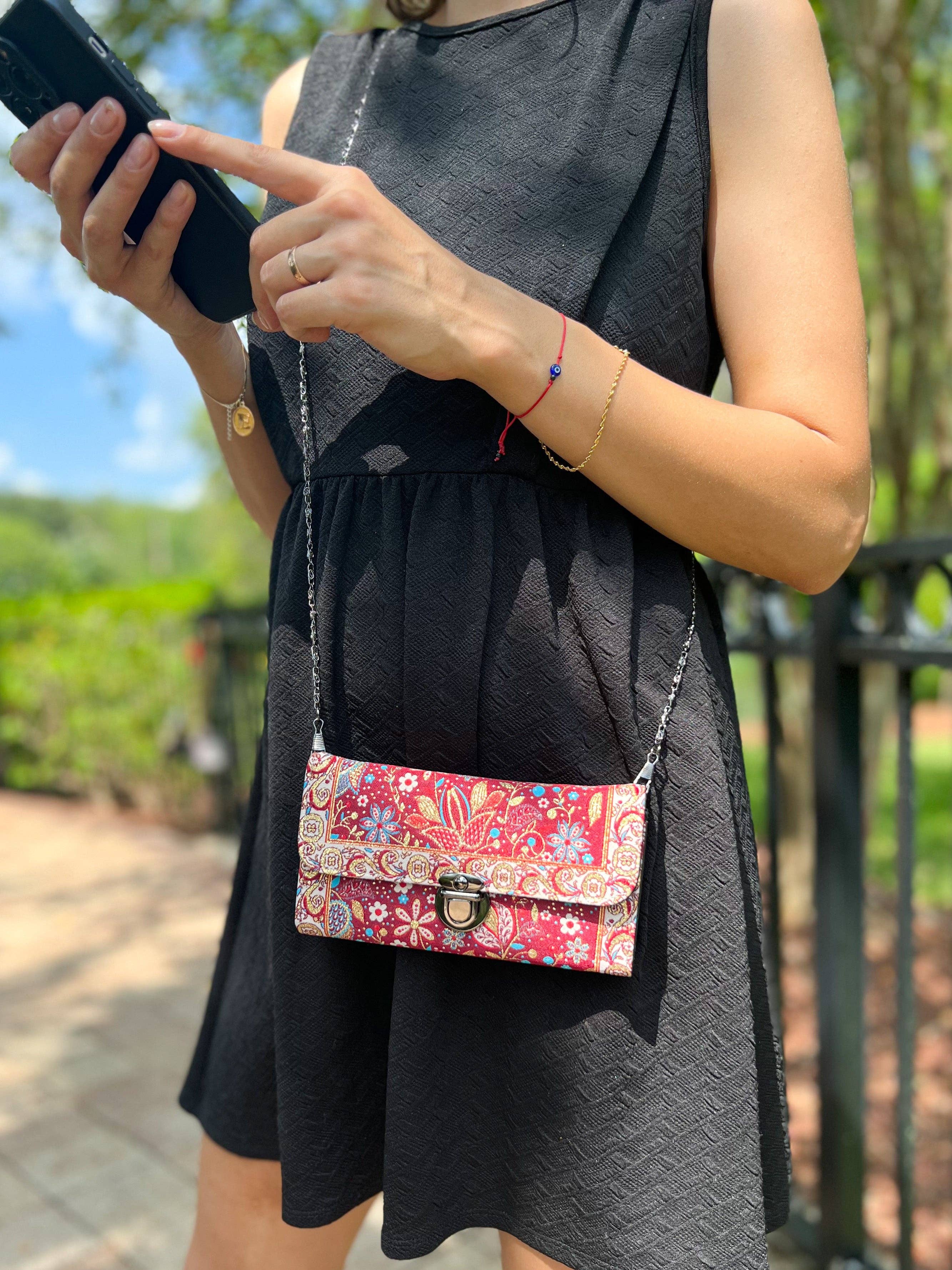 Umays Boho - Wholesale Crossbody Bag - Women's - Cute Crossbody Bag for Women, Handmade Small Bag, Vegan Smal3