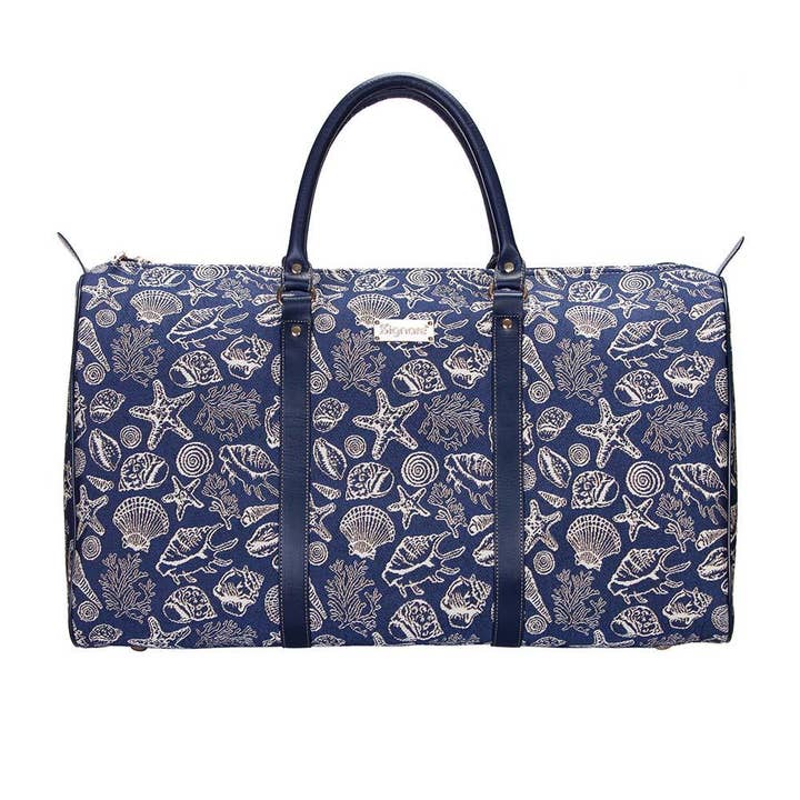 BHOLD-SHELL | Grand sac fourre-tout/duffel en forme de coquillage pour la vente par SignareArt