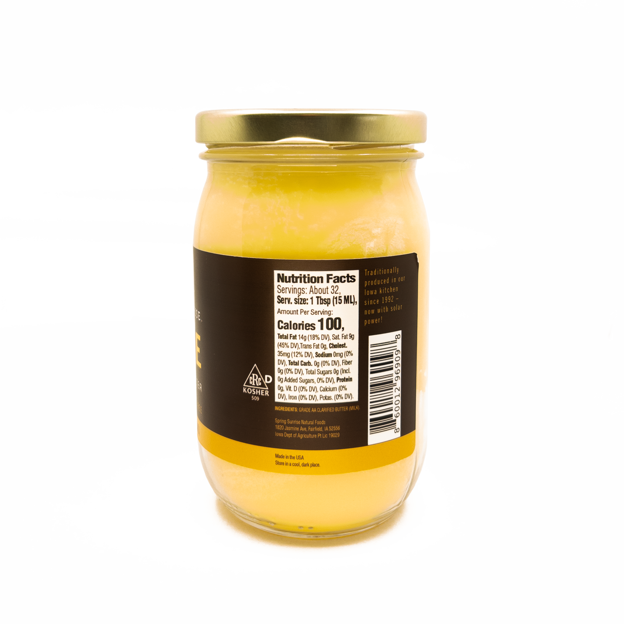 Spring Sunrise Natural Foods - Vendita all'ingrosso Olio da cucina - Ghee classico7