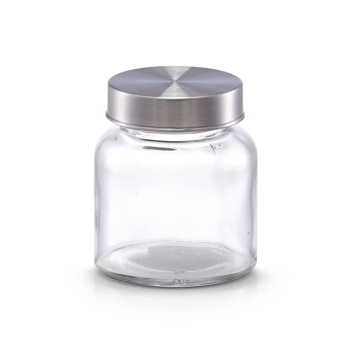 transparent Storage jar 'Mini' with metal lid, 150 ml for wholesale on Faire0