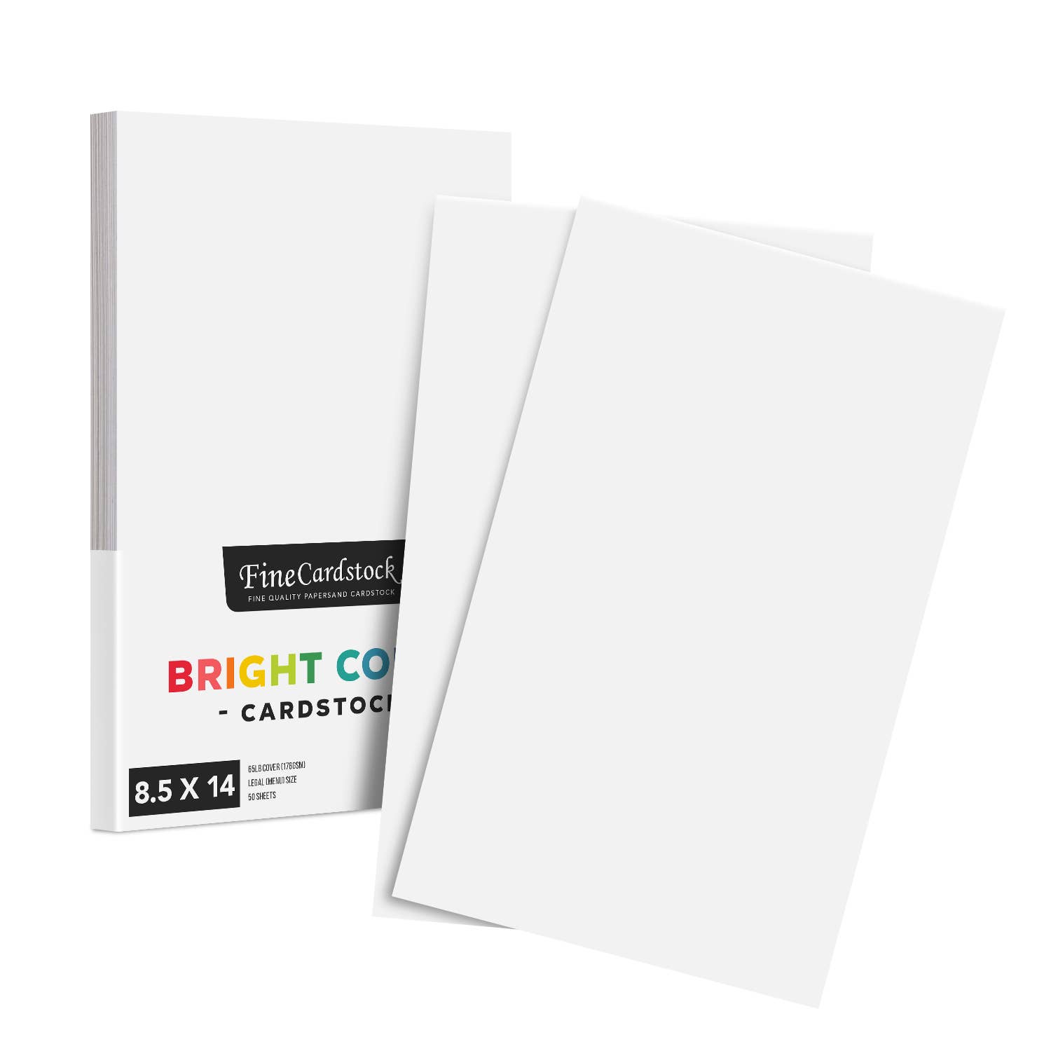 Fine Cardstock – wholesale Hantverkstillbehör – Ljus färg Cardstock papper - 65 lb täcka (176 GSM) - 50 Antal53