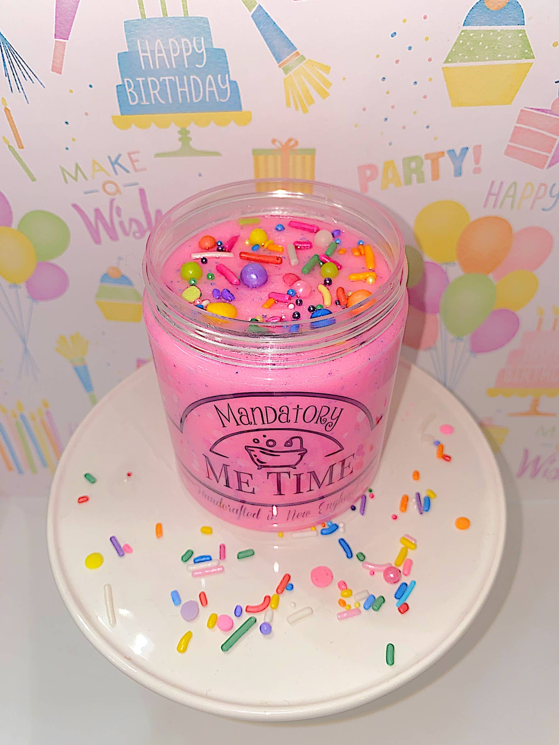 Mandatory Me Time - Wholesale Body Scrub/Exfoliant - Party like its Your Birthday Cake Sugar Scrub0