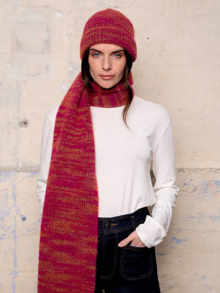 BAELIS HALSTØRKLÆDE hindbær for engroshandel hos Maison Anje