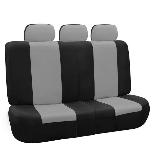 Classic Khaki Seat Covers - Rear Gray for wholesale by FH GROUP