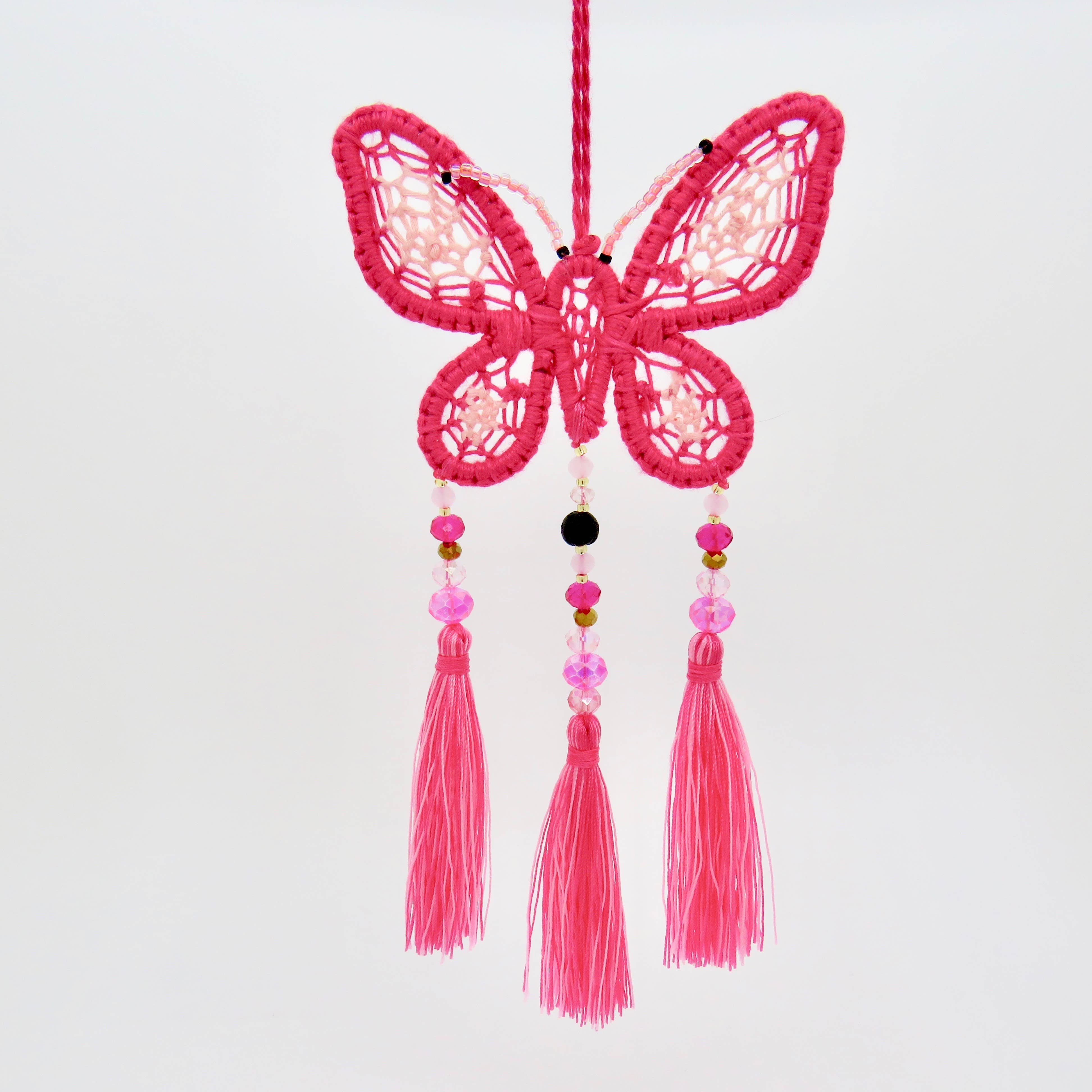 Rosamariposa - Venta al por mayor Atrapasueños - Mariposa - Cazador de sueños con mariposas13