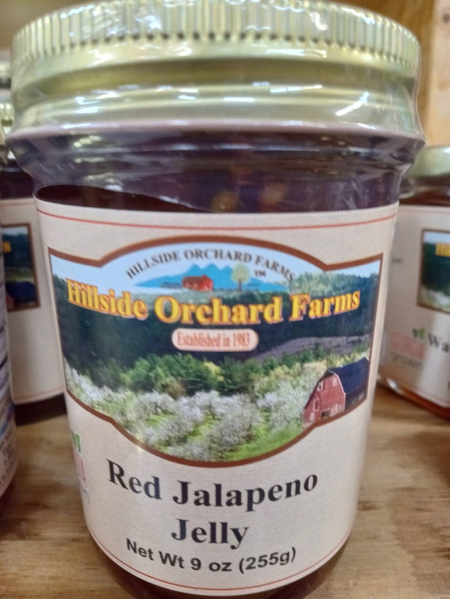 Hillside Orchard Farms - Wholesale Jam/Jelly - Red Jalapeno Jelly0