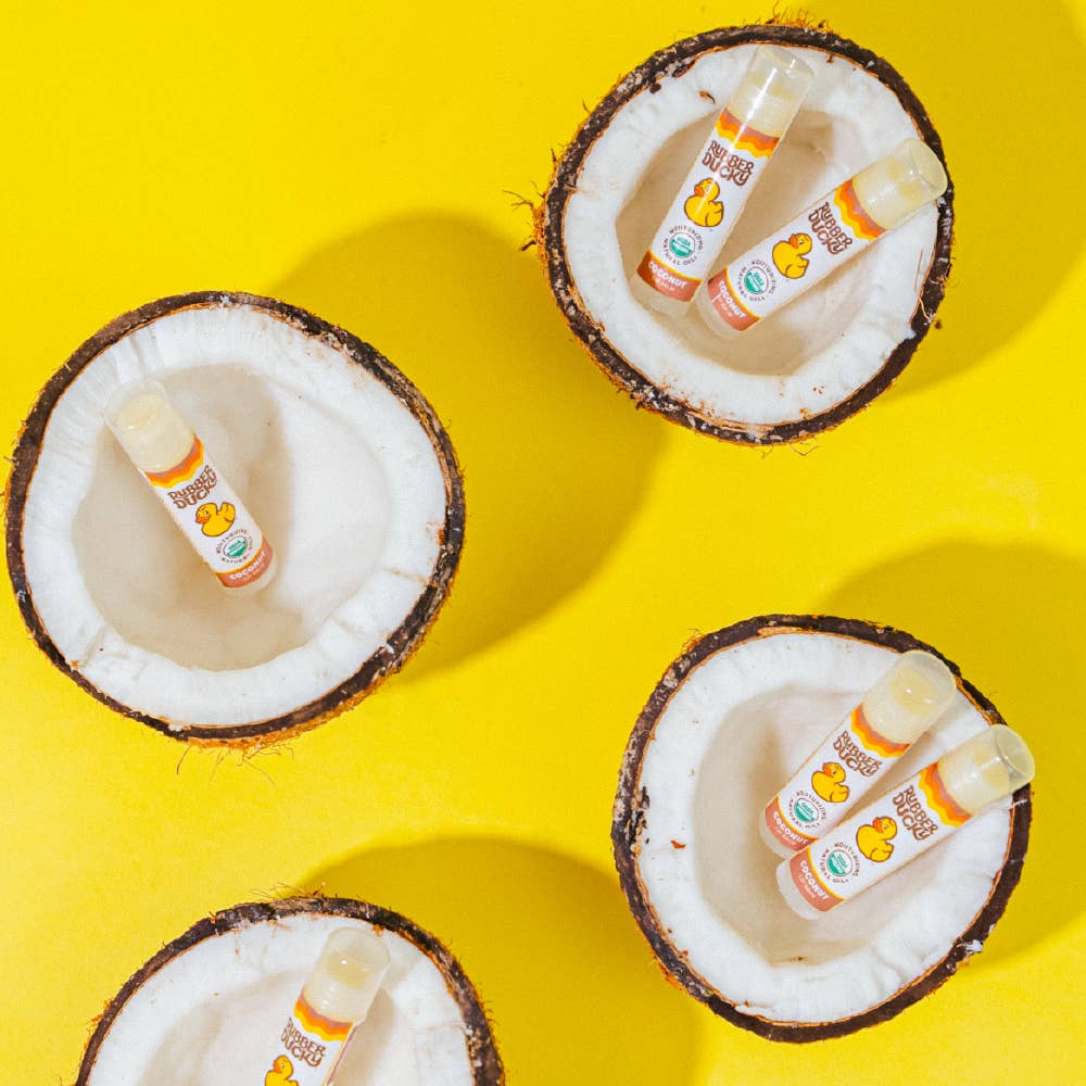 Rubber Ducky - Wholesale Lip Balm - Rubber Ducky Organic Coconut Lip Balm, Beeswax (Refill Pack)6