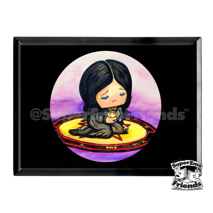 SuperEmoVVitchy Inramad 5x7-tryck för wholesale av SuperEmoFriends