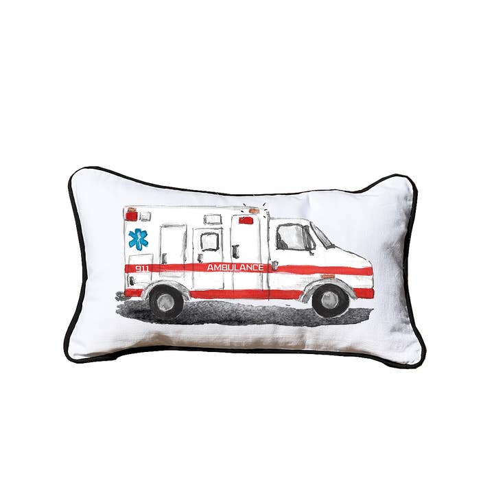 Ambulance wit lendenkussen voor wholesale door Knollwood Lane
