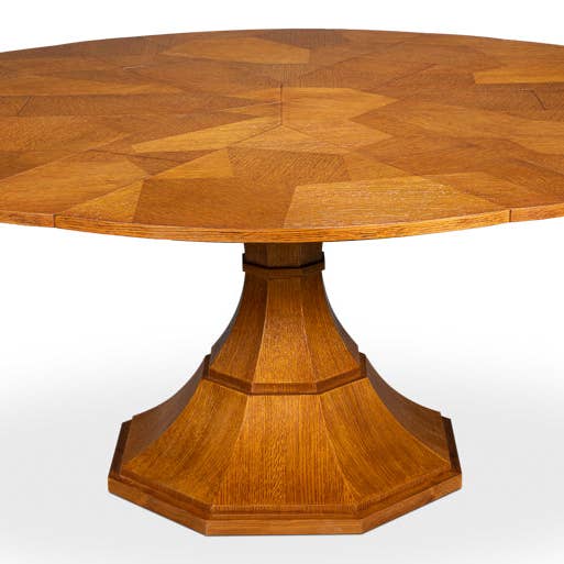 LOOMLAN - Wholesale Side Table - Giselle Jupe Extendable Wooden Dining Table38