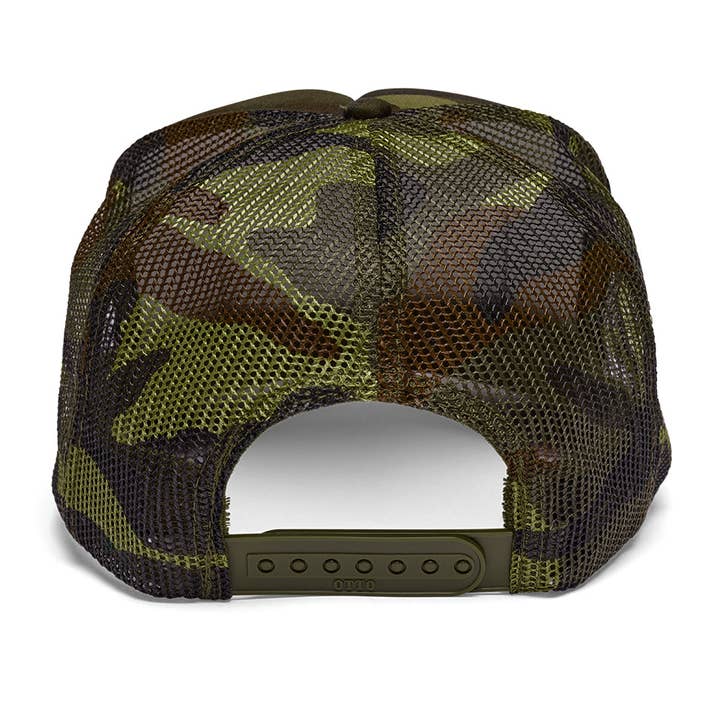 Friday Feelin' - Wholesale Trucker Hat - Women's - Salty Moms Trucker Hat in Camo5