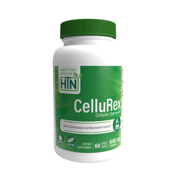 Health Thru Nutrition - Wholesale Oral Supplement/Vitamin - CelluRex Cellular Optimizer PQQ, Coq10 Plus, Vegan Certified