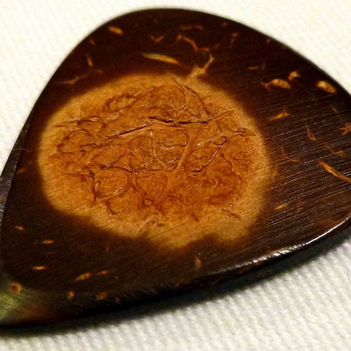 Exotic Coconut for wholesale by US Blues Artist Quality Guitar Picks