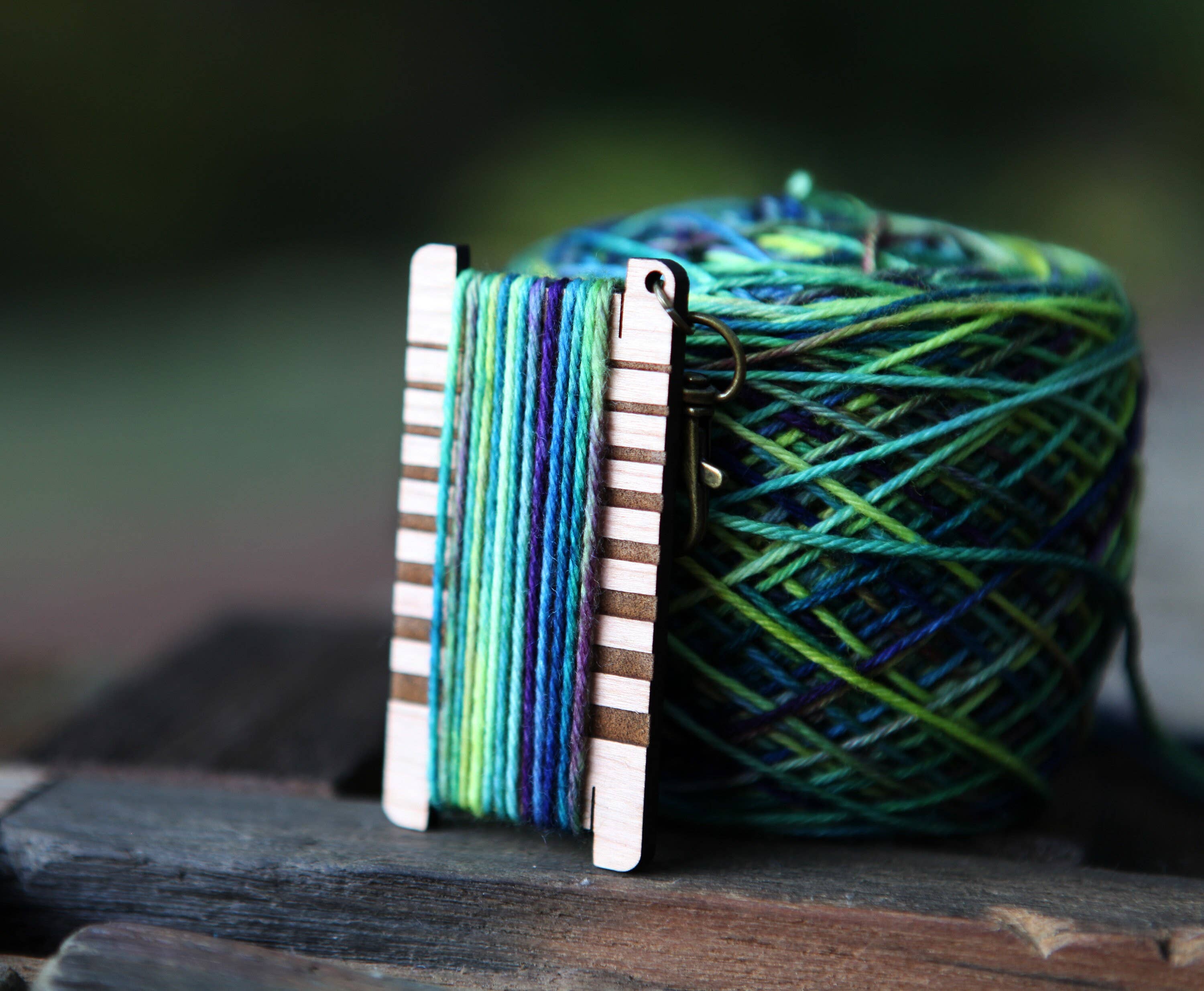 Sunrise Grove - Wholesale Knitting/Crochet Supplies - Raven Antique Books Yarn WPI Control Tool Cherry Gauge8