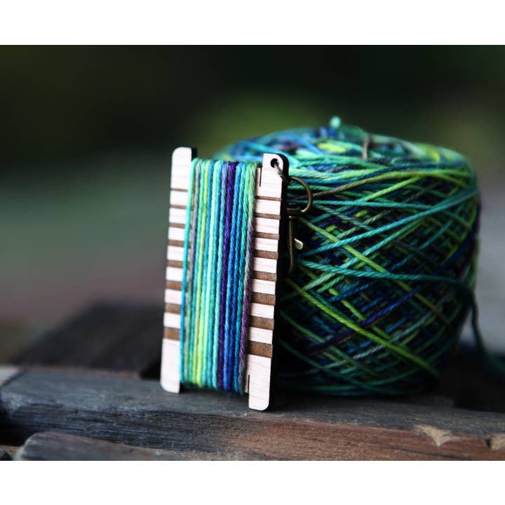 Sunrise Grove - Wholesale Knitting/Crochet Supplies - Raven Antique Books Yarn WPI Control Tool Cherry Gauge8