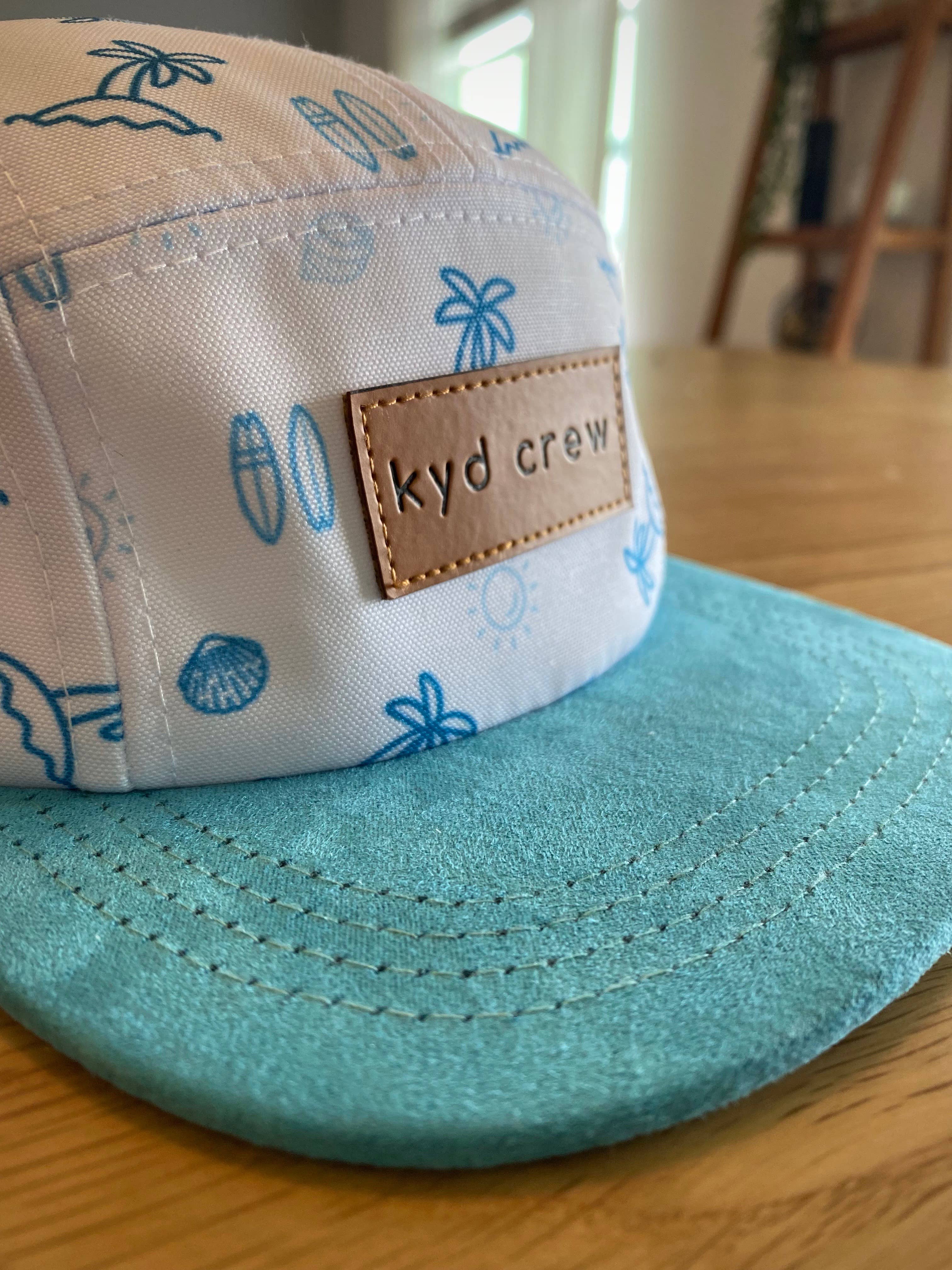 Nurture Bird - Vente Casquette de baseball – enfant - KYD Crew - Bonnet pour enfant (49 cm) - Bleu tropical6