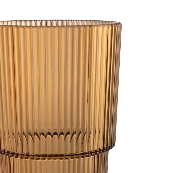 VdE Tivoli 1996 - Wholesale Drinking Glass/Cup - UNIQUE PS GLASS 420ML SH CHOCOLATE 3ASS5