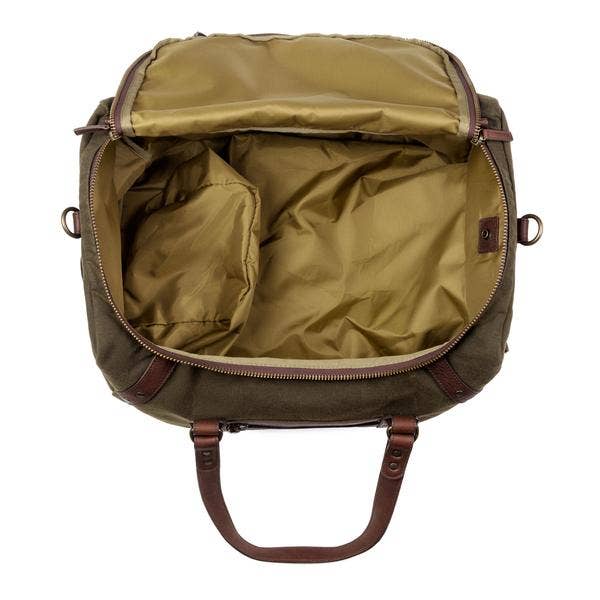 Mission Mercantile Leather Goods - Wholesale Weekender Bag - Unisex - Campaign Waxed Canvas Medium Duffle Bag12
