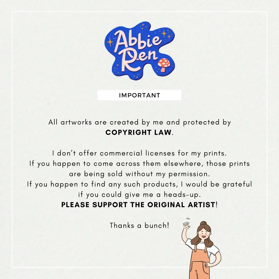 Abbie Ren Illustration - Wholesale Art Print - The High Priestess Tarot Art Print 8x104