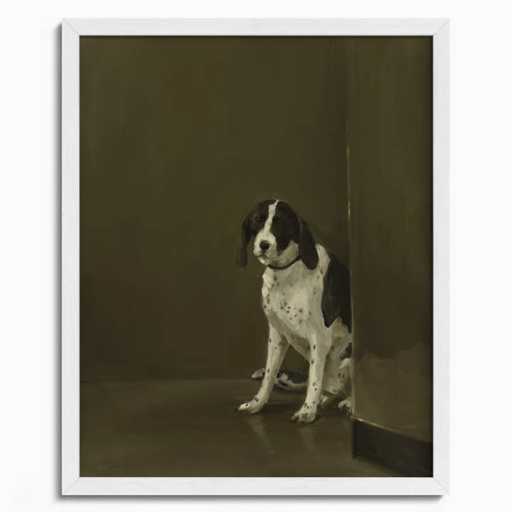The Ugly Cat Studio - Wholesale Art Print - Milanese Restaurant Dog Art Print17