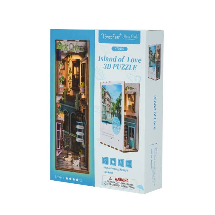 Hands Craft - Wholesale Puzzle - Kids - DIY Book Nook Kit: Island of Love15