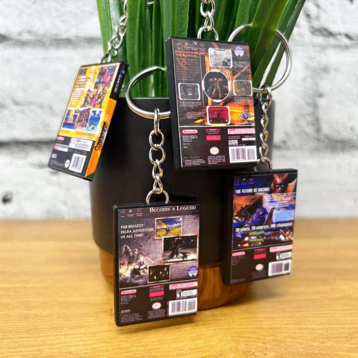 BitsyLabs - Wholesale Keychain - Unisex - Gamecube Game Case Keychain4