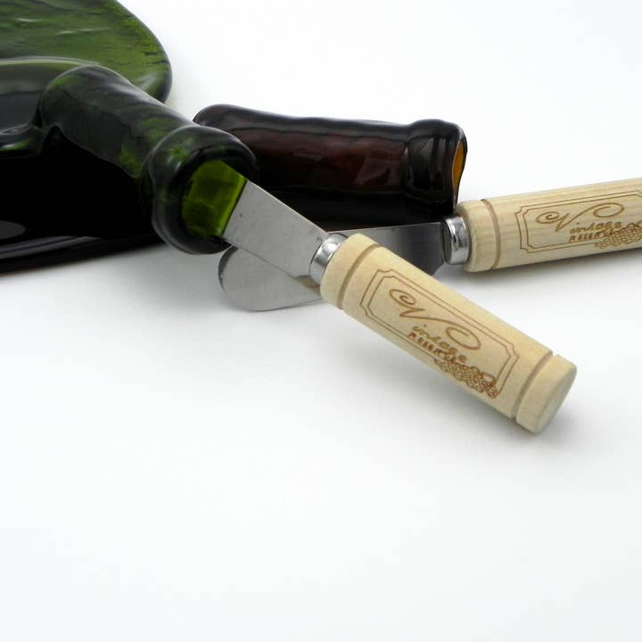 Cowgirls Re-Ride/ DBA ReCorked Creations - Wholesale Platter - Wine Bottle Appetizer Platter With Spreader5