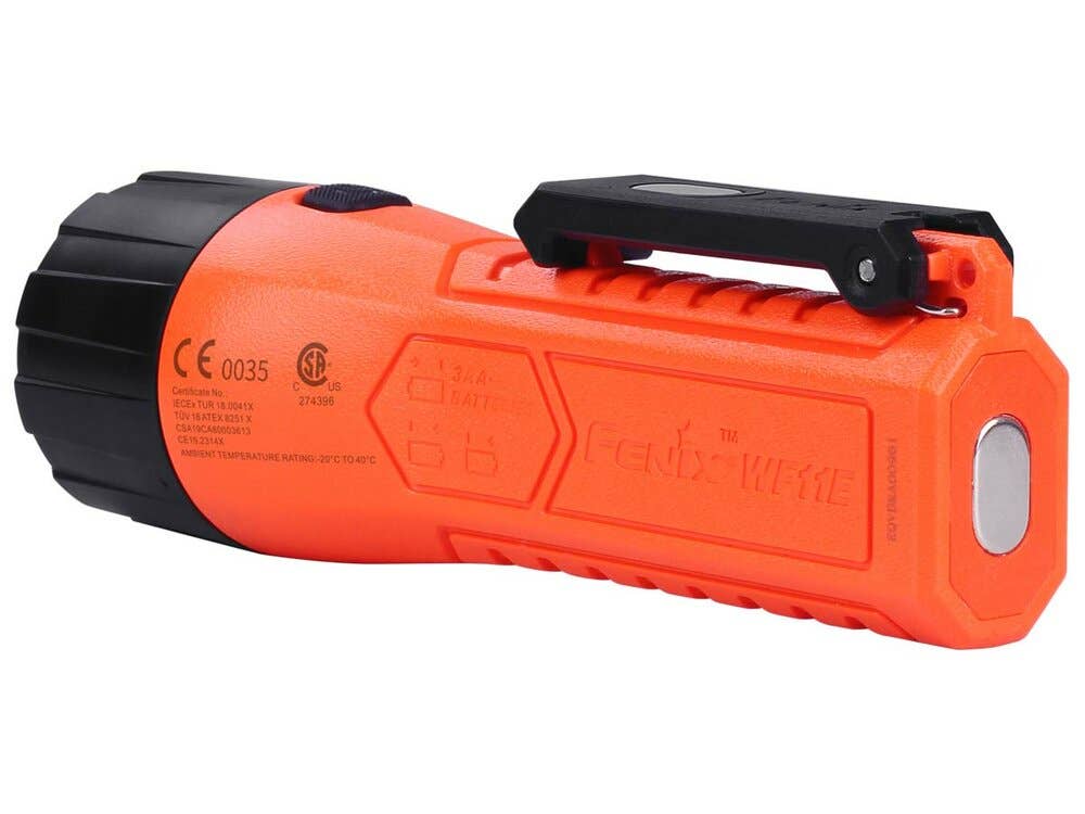 Benhalex - Wholesale Flashlight - Fenix WF11E Intrinsically Safe Flashlight, Certified, 200 Lumens, IP67 #WF11E2
