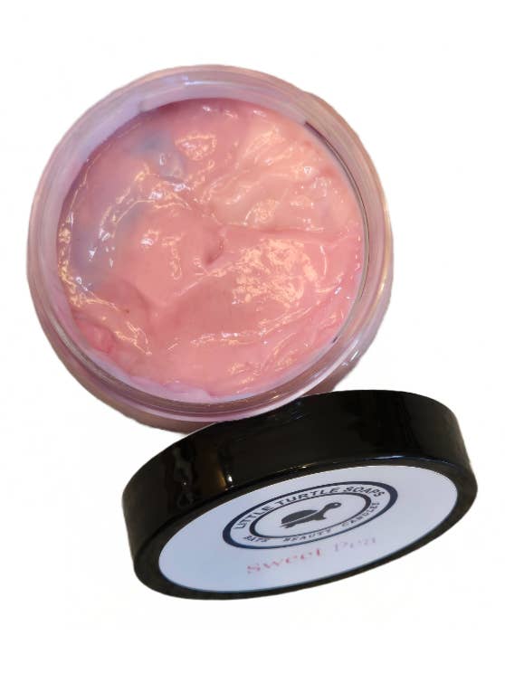 Sweet Pea Goats Milk & Honey Lotion for wholesale by Little Turtle Soaps