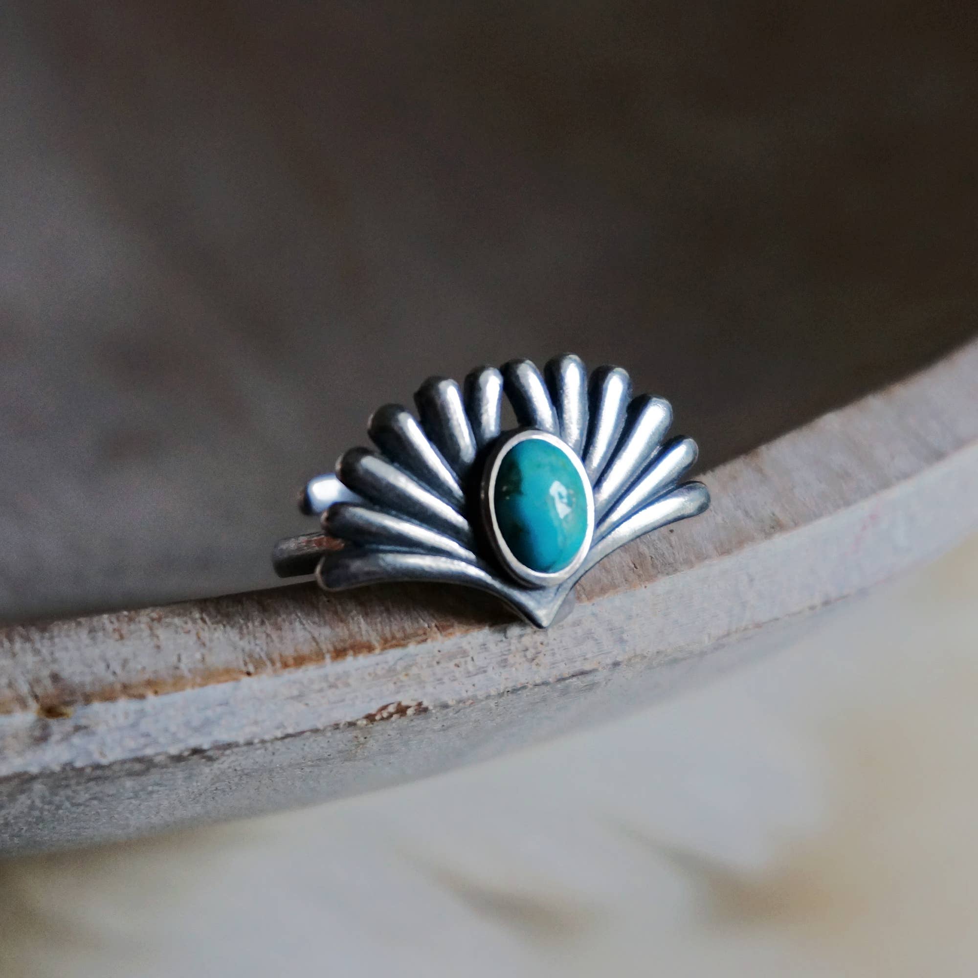 Sowell Jewelry - Wholesale Cocktail/Statement Ring - Prayer Turquoise Ring