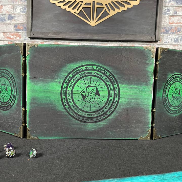 The Character Wheel Dungeon Master Screen for wholesale by Fandomonium