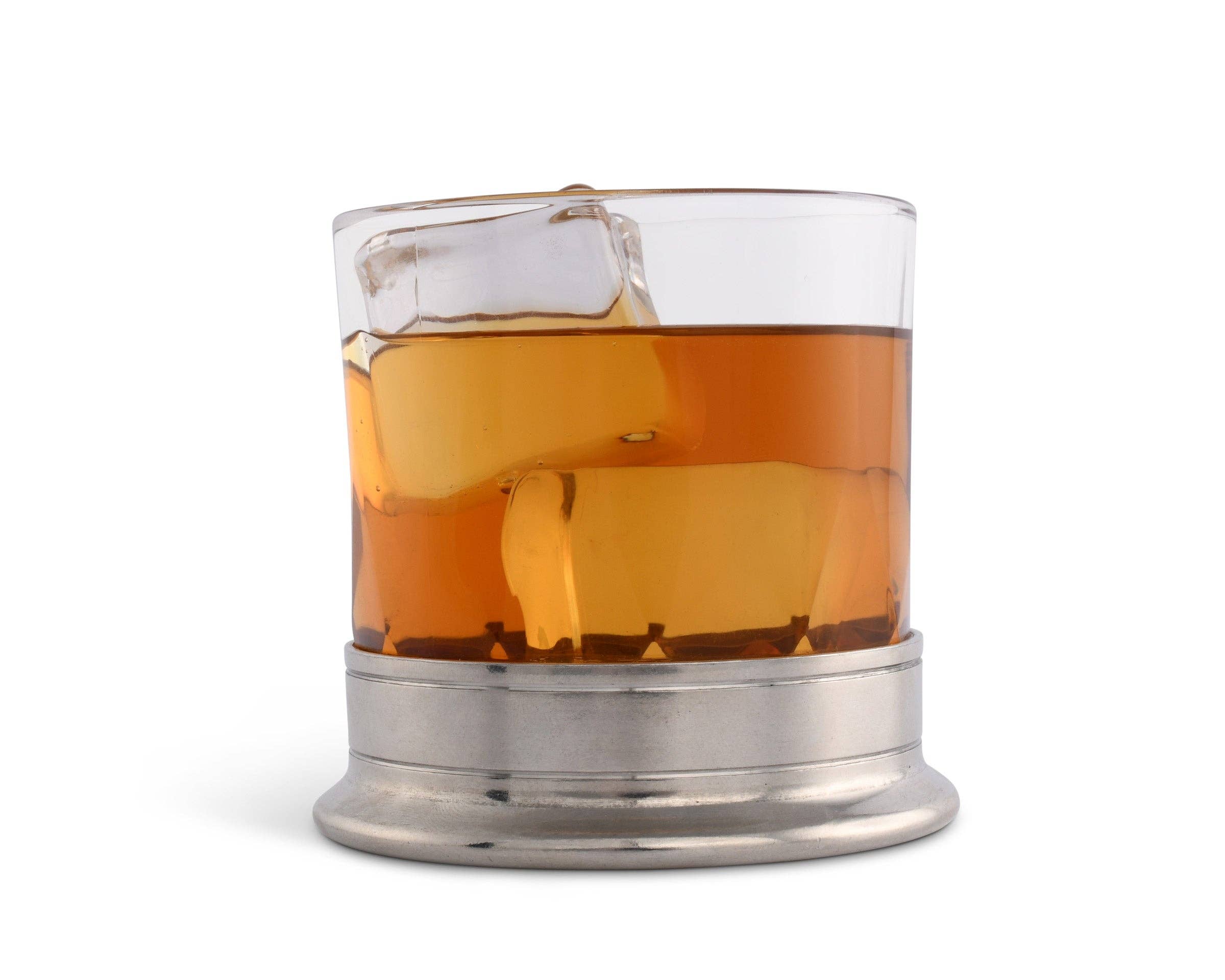 Vagabond House - Venta al por mayor Copas de cóctel/licor - Vaso bajo Double Old-Fashioned con vidrio estampado4