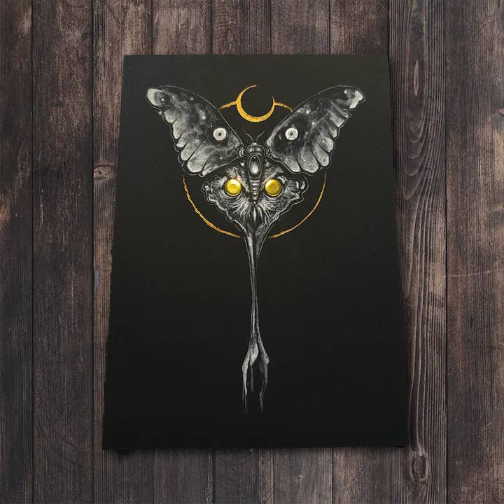Brian Serway - Wholesale Art Print - Gold Foil Print Cards