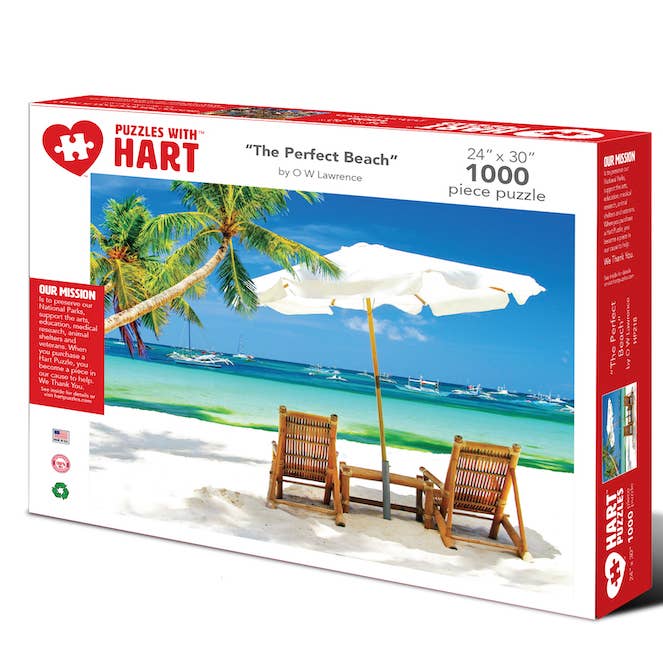 La playa perfecta de OW Lawrence para venta al por mayor de Hart Puzzles