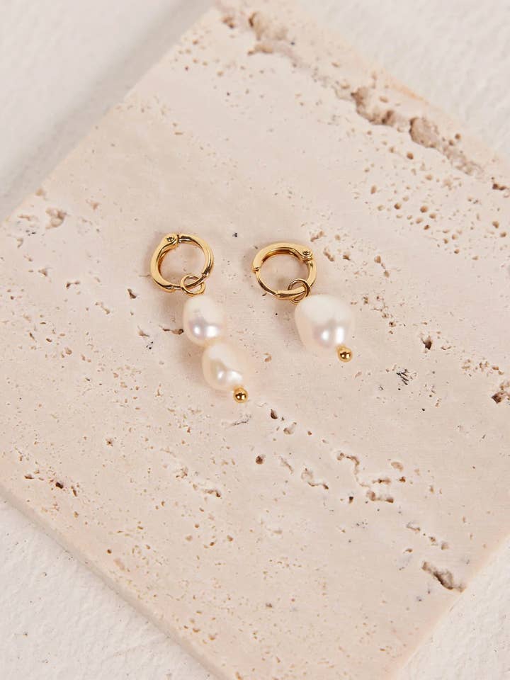 Bonita Earrings - Gold for wholesale by Twosisters The Label