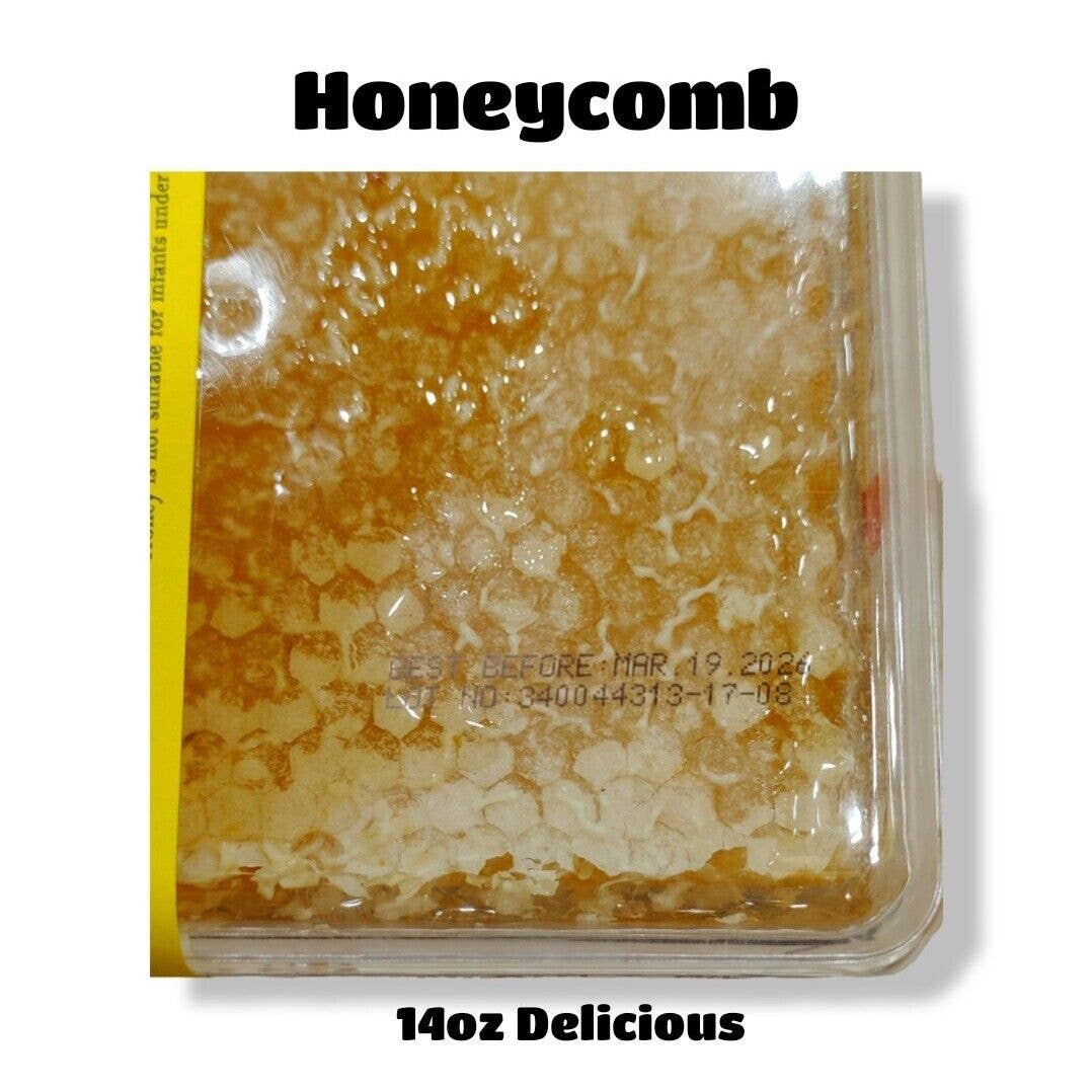 Naturz Beez - Wholesale Honey - HONEYCOMB 14oz PURE UNFILTERED HONEY COMB7