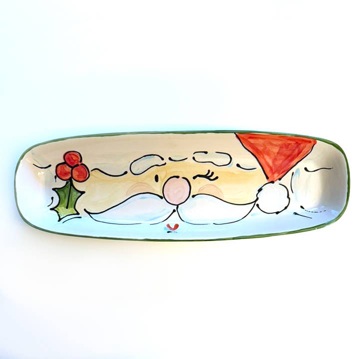 Santa Bread Tray for wholesale by Magnolia Creative Co.