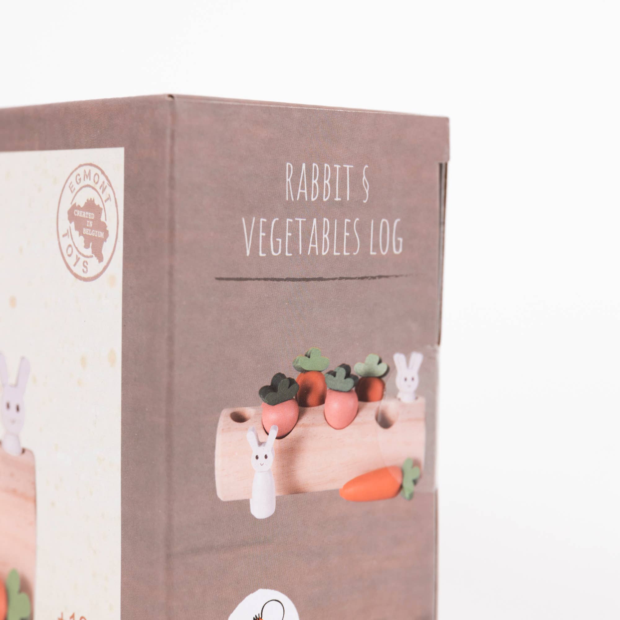Egmont - Wholesale Wood Toy - Kids - Rabbit and Vegetables Log17