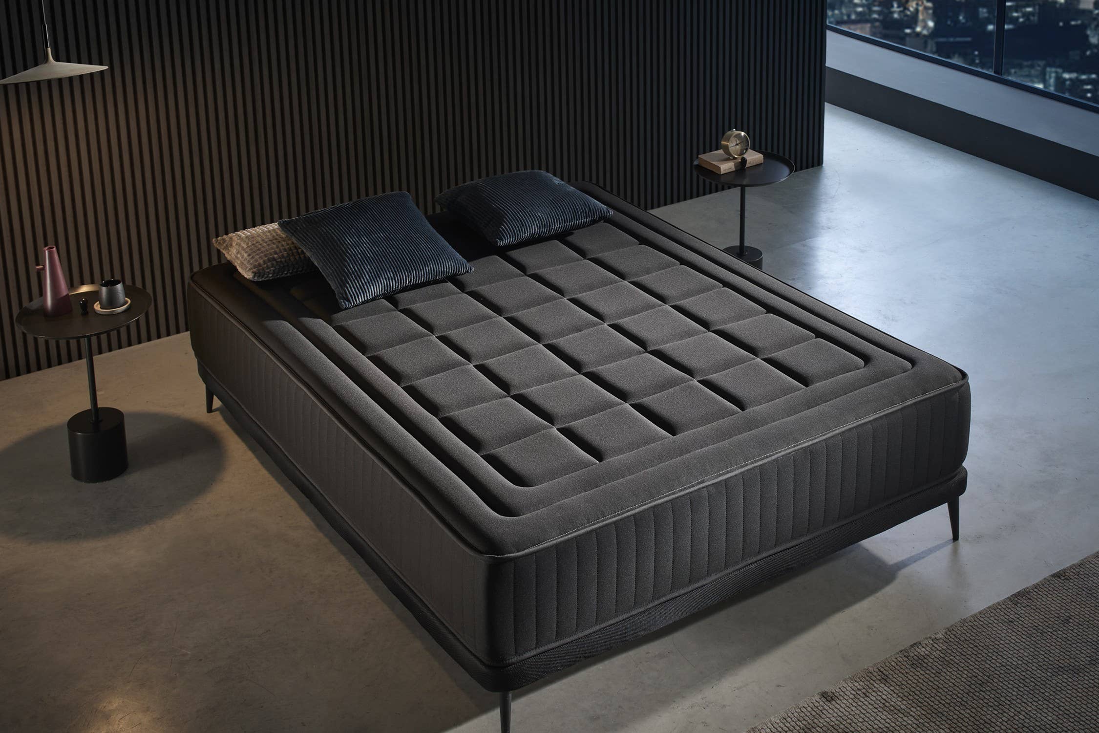 Moonia - Wholesale Bed - Viscoelastic Mattress Magnum Black - 140X190 cm - Moonia4