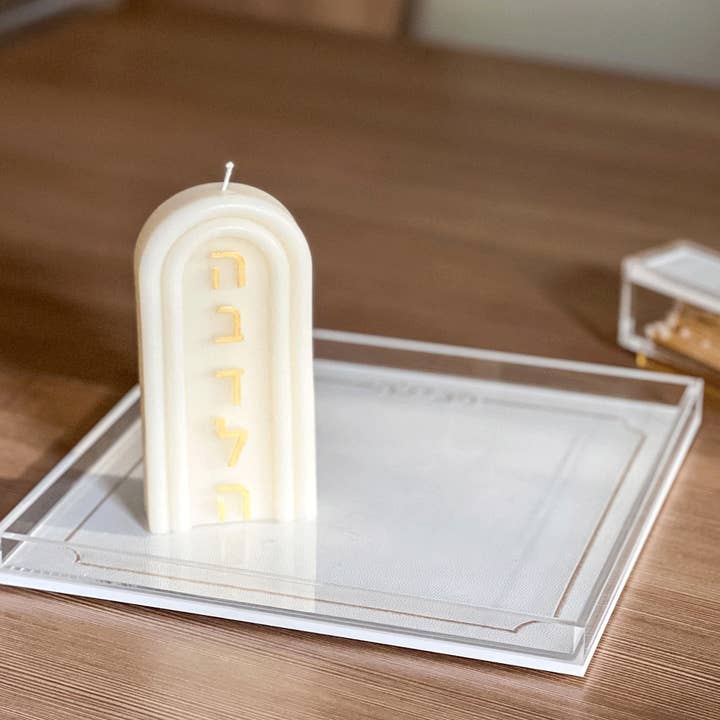 Boker-Tov Shalom - Wholesale Novelty Candle - Havdalah Candle2