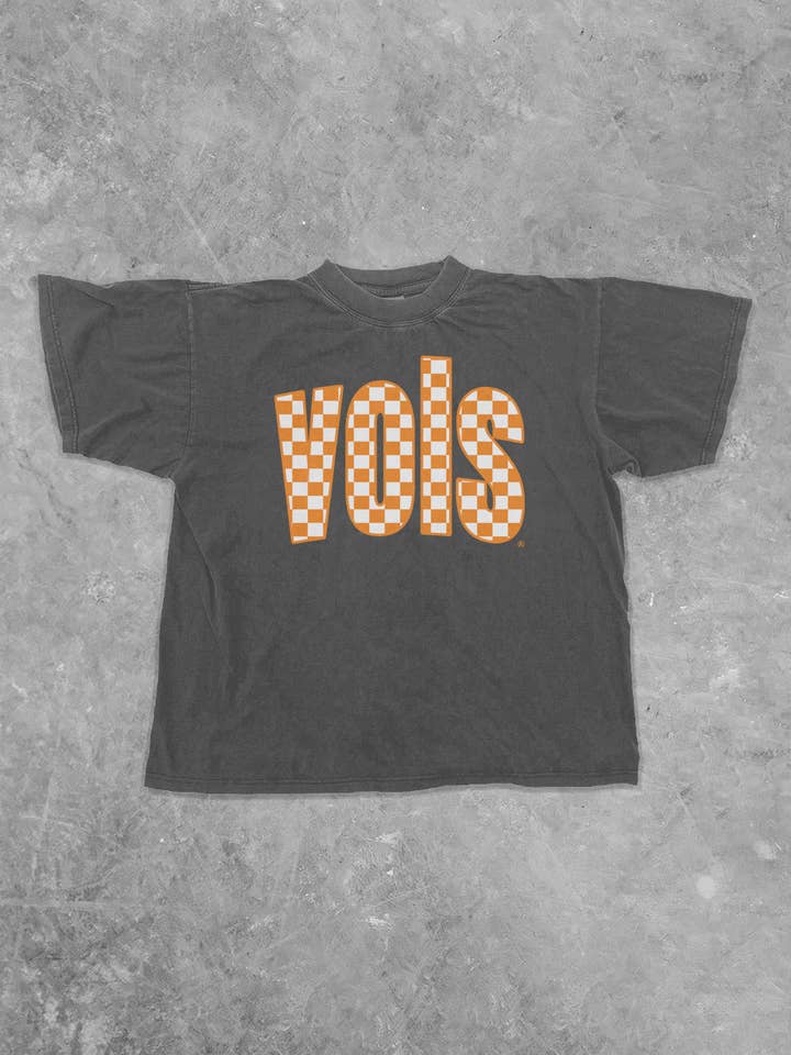 The Clandestine Underground - Vente T-shirt sérigraphié – unisexe - T-shirt en coton à carreaux Tennessee VOLS