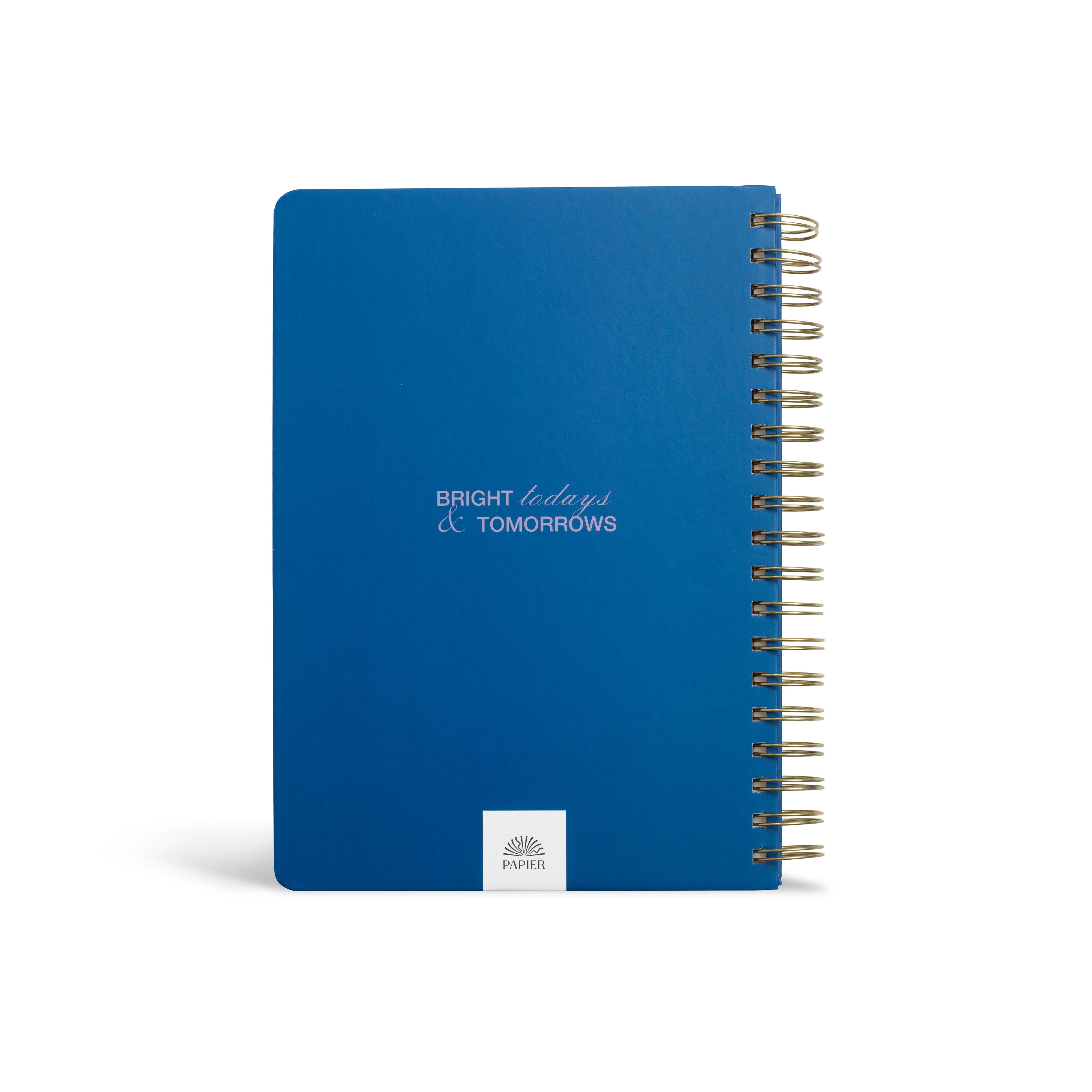 Papier - Wholesale Planner - Daily Planner, Undated, B5 Spiral Hardcover - Bold 1