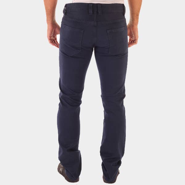 Blå Herrbyxor med 5 fickor – F258 för wholesale på Faire3