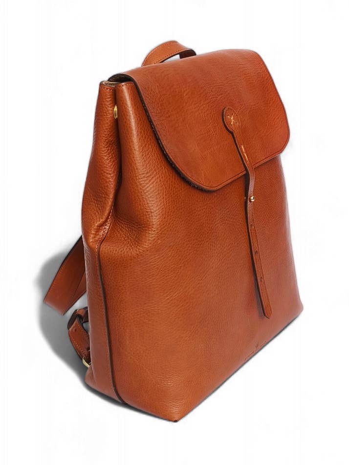 Rucksack aus Vollnarbenleder für den Großhandel von Aigin Milano