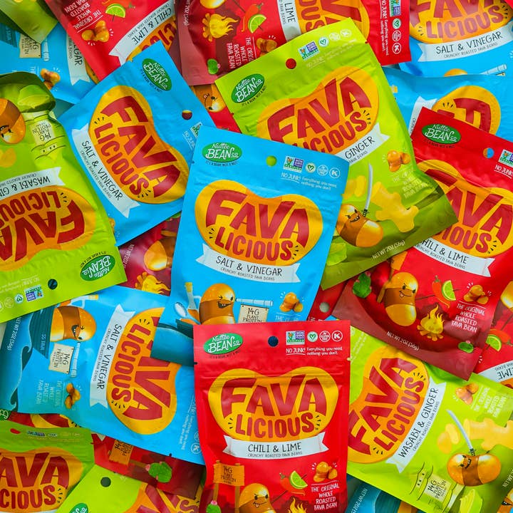 Favalicious® - Wholesale Nuts - Favalicious Variety Pack - Pack of 36 x 2oz bags4