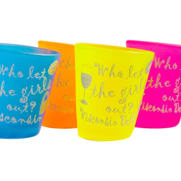 Wisconsin Shotglass Tipsy Dells for wholesale by Jenkins Enterprises