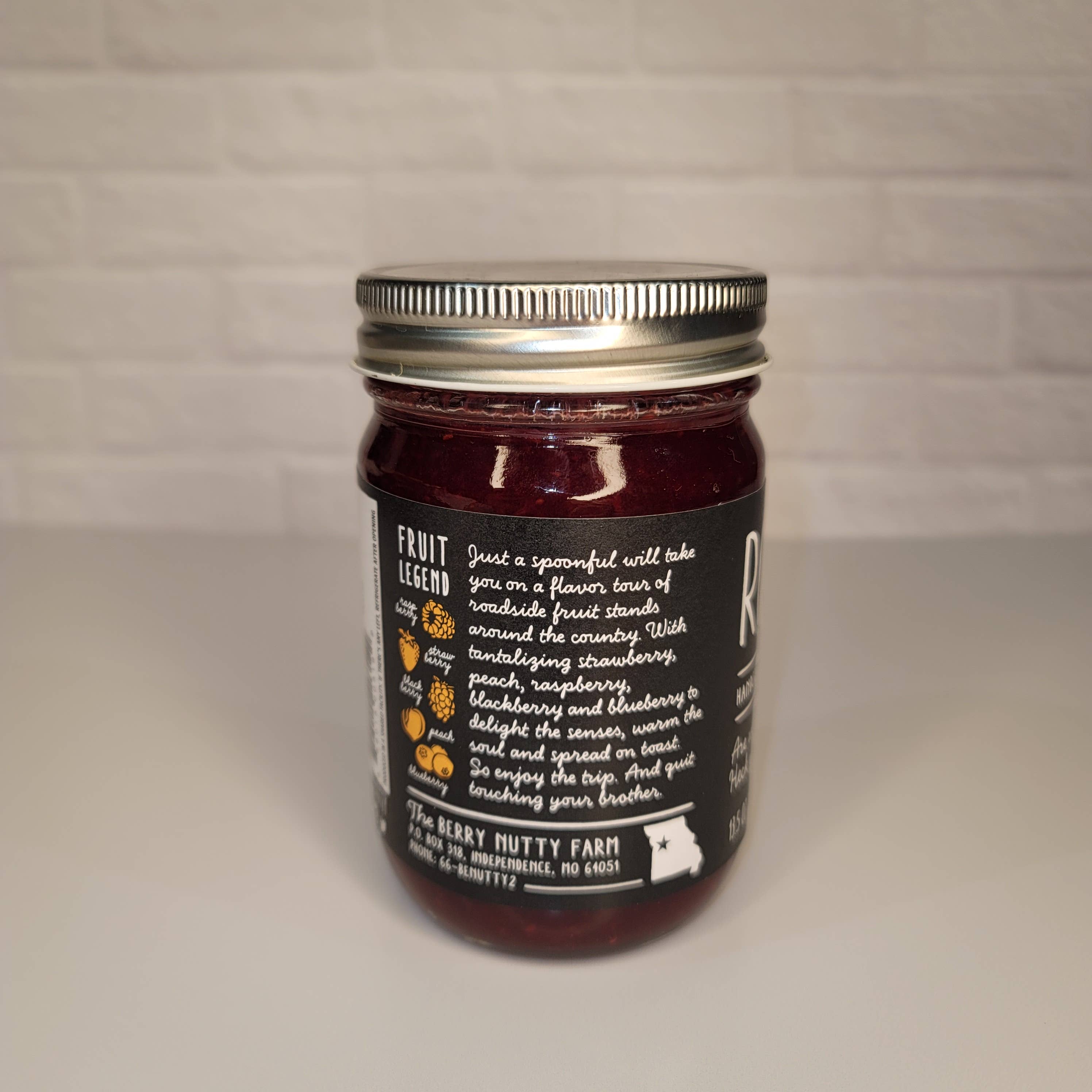 The Berry Nutty Farm - Wholesale Jam/Jelly - Road Trip Fruit Spread5