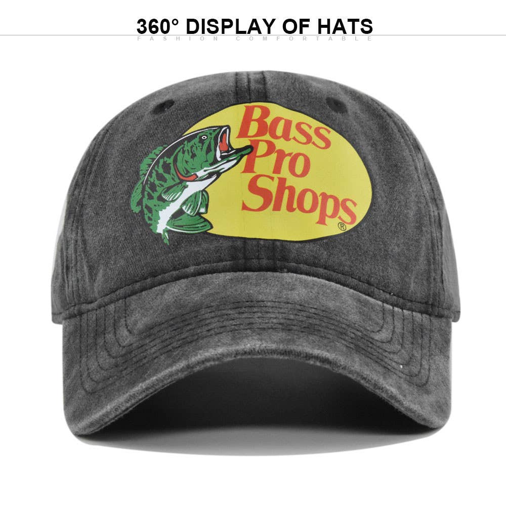 UNISHE - Wholesale Baseball Cap - Women's - Bass Pro Shops Print Baseball Cap MOQ 3pcs DX04611