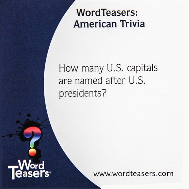WordTeasers - Wholesale Card Game - American Trivia3